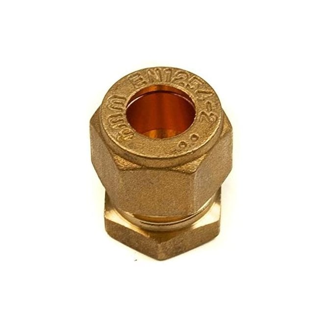 Beatsons 10mm Brass Compression Stop End