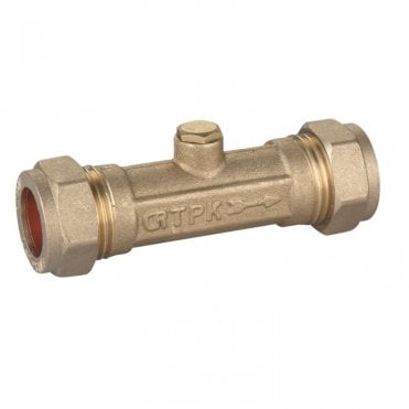 15mm Brass Double Check Valve