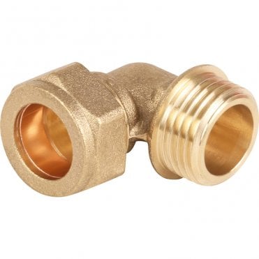 15mm x 1/2" Male Compression Elbow