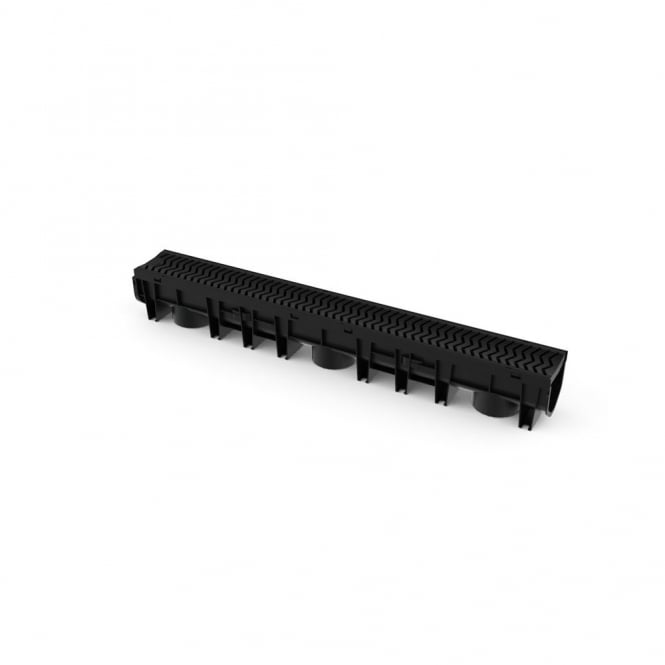 Beatsons 1mtr Channel Drain inc Plastic Grating