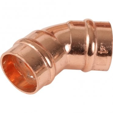 22mm Solder Ring 90 deg Bend