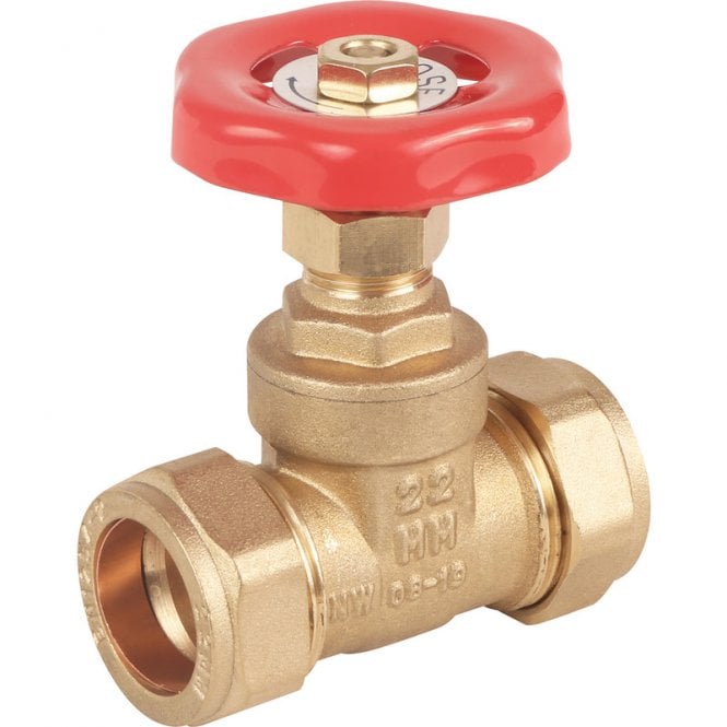 Beatsons 28mm Brass compression pump Valve Gate