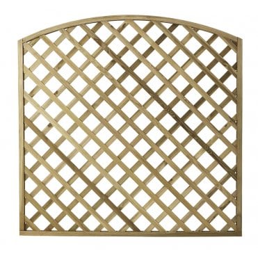 Arched Diamond Lattice Trellis Panels 6ft x 6ft