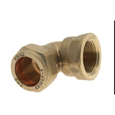 Brass Compression 15mm x 1/2"Female Iron