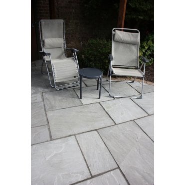 Gardenstone Pure Grey Sandstone Calibrated 600x600x18mm