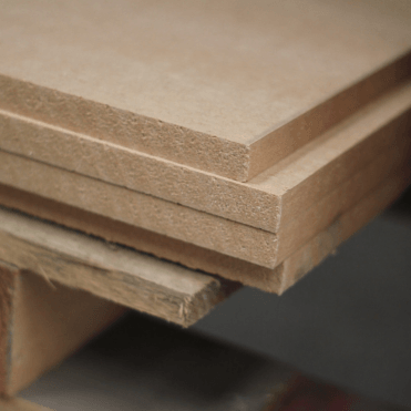 mdf sheets stacked