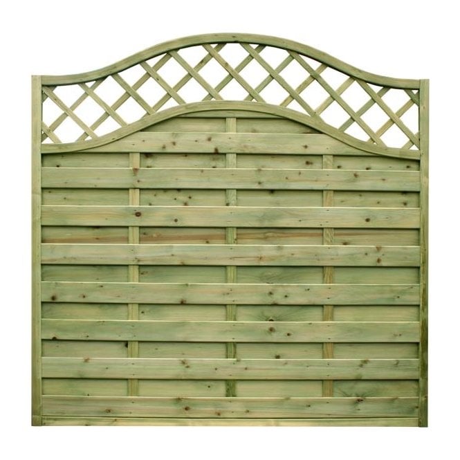 Beatsons Omega Lattice Top Fence Panel - 1800 x 1800mm