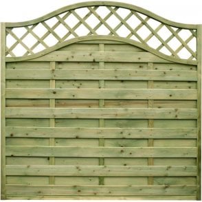 Beatsons Omega Lattice Top Fence Panel - 1800 x 1800mm