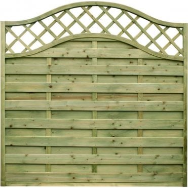 Omega Lattice Top Fence Panel - 1800 X 1800mm