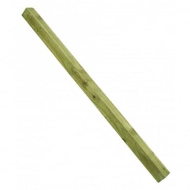 Square End Fence Post - 1800mm x 75mm x 75mm (6'x3"x3")
