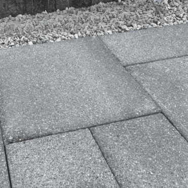 textured paving charcoal slabs individual