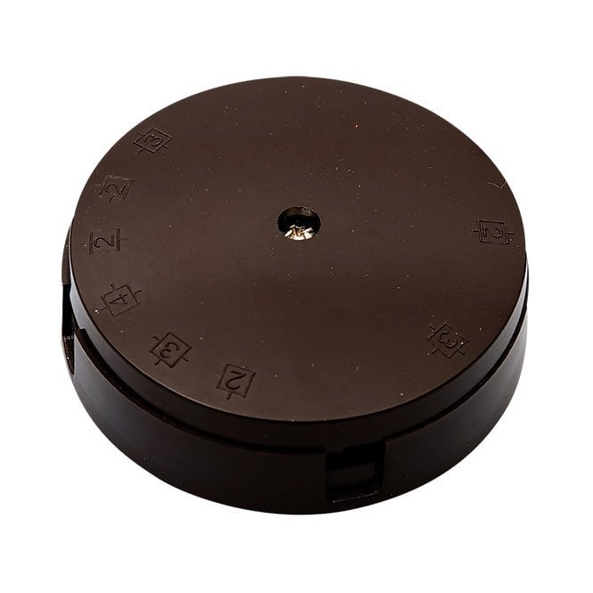 BG Electrical Brown 20A 4 Way Junction Box