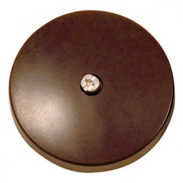 Brown 20A 4 Way Small Junction Box