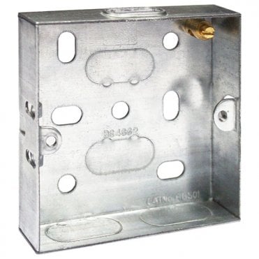 Steel Knockout Box 16mm 1G
