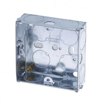 Steel Knockout Box 25mm 1G