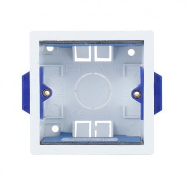 White Dry Lining Box 1G 47mm