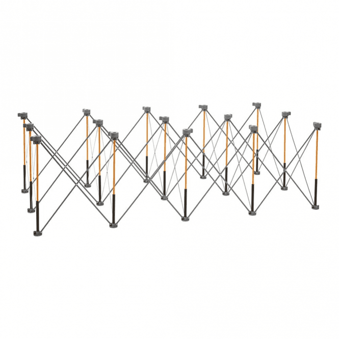 BORA Centipede CK15S 4ft x 8ft x 30in Unit, 4 X-Cups, 4 Clamps, C/S Bag