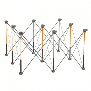 centipede CK9S 4ft X 4ft X 30in Unit, 4 X-Cups, 4 Clamps, C/S Bag