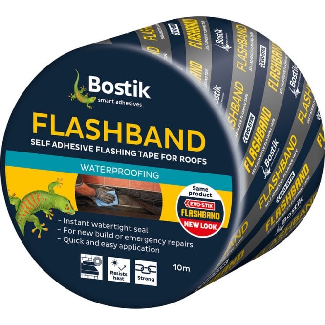 Bostik Flashband Self Adhesive Flashing Tape for Roofs 10m