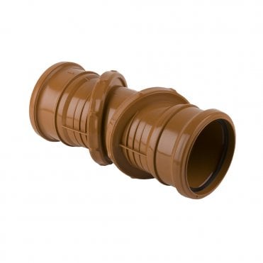 0- 90 Degree Adjustable Double Socket Bend 110mm