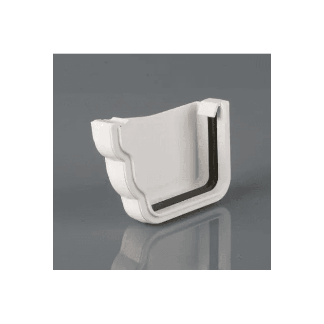 Brett Martin 106mm Prostyle Left Hand External Stopend Arctic White