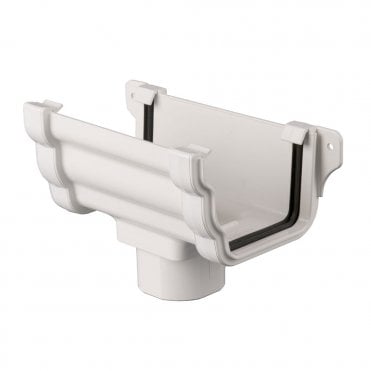 Brett Martin 106mm Prostyle Running Outlet (BR085) Artic White