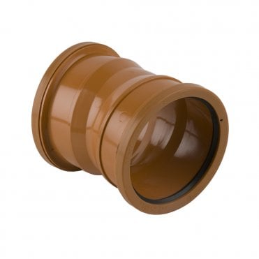 11 1/4 Degree double socket bend 110mm