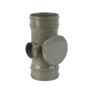 110mm Double Socket Solvent Weld Access Pipe