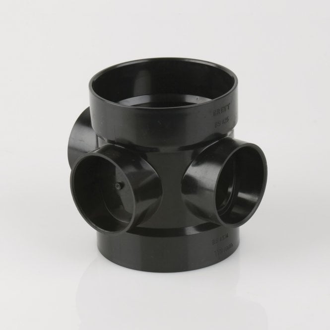 Brett Martin 110mm Double Solvent Weld Short Boss Pipe