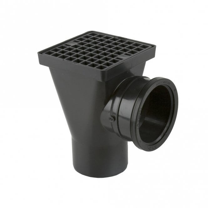 Brett Martin 110mm Drainage square hopper with horizontal inlet