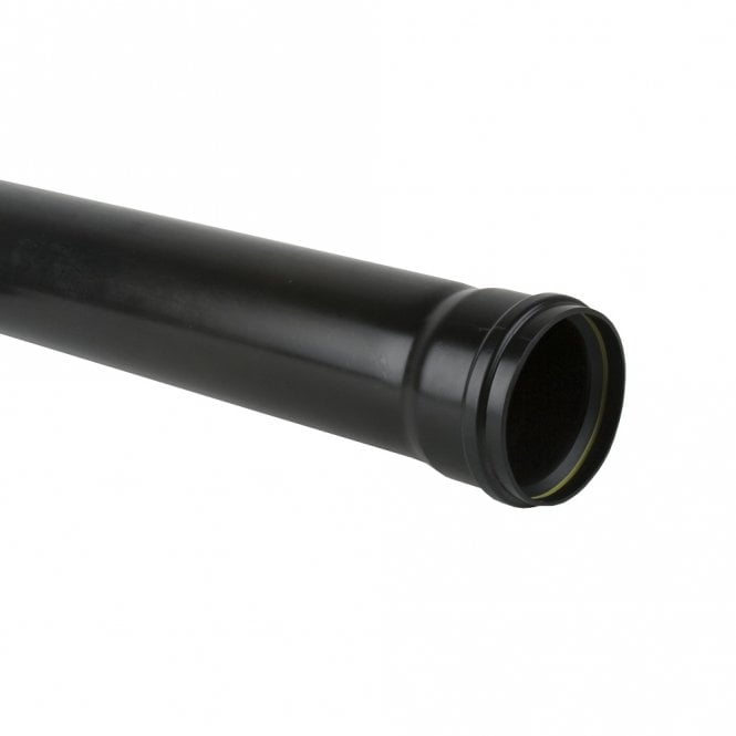 Brett Martin 110mm Push-Fit Soil 6m Single Socket Pipe