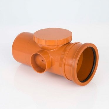 Brett Martin 110mm Single Socket Access Pipe