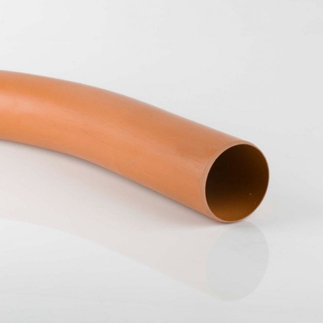 Brett Martin  110mm x 22½° Long Radius Plain End Bend
