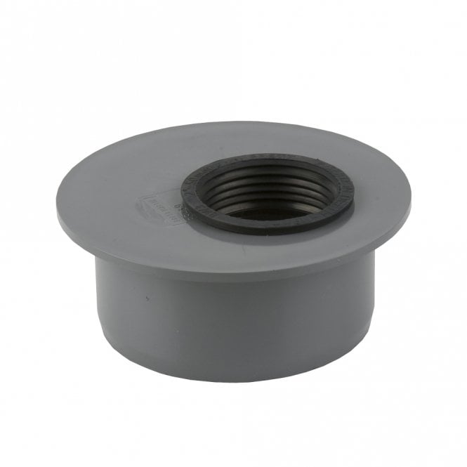 Brett Martin 110mm x 50mm Soil Pipe Level Invert Reducer / Rubber Boss Adaptor 