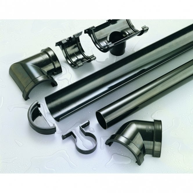 Brett Martin 112mm Half round Gutter Angle 120°