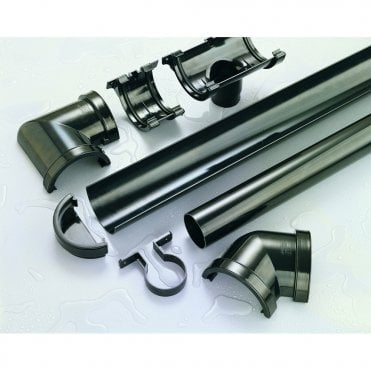 Brett Martin 112mm Half Round Gutter Angle 120° - BR048/120