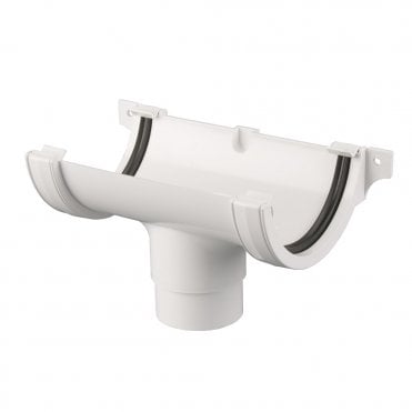 Brett Martin 112mm Running Outlet (BR045) Artic White