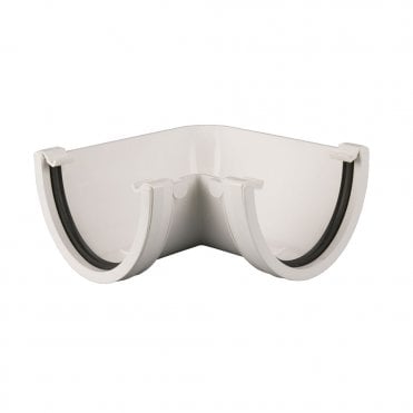 Brett Martin Deepstyle 115mm 90° Gutter Angle BR078 White