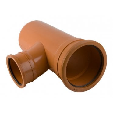 Brett Martin 160mm 87½° Double Socket Branch (B7111)) | Beatsons