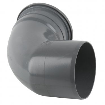 Brett Martin 160mm Downpipe 92½° Single Socket Bend