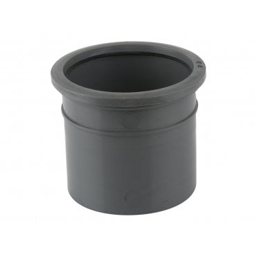 Brett Martin 160mm Downpipe Single Socket Pipe Connector (Grey) – BR607
