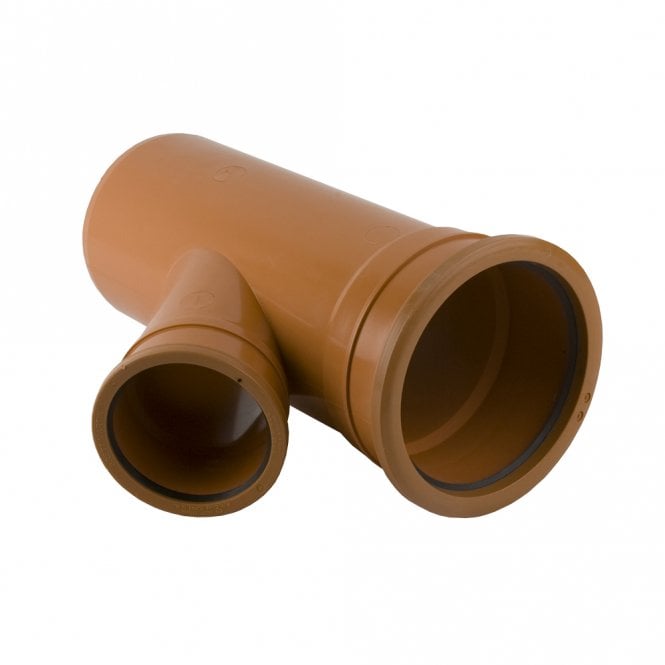 Brett Martin 160mm x 110mm 45º Double Socket Branch