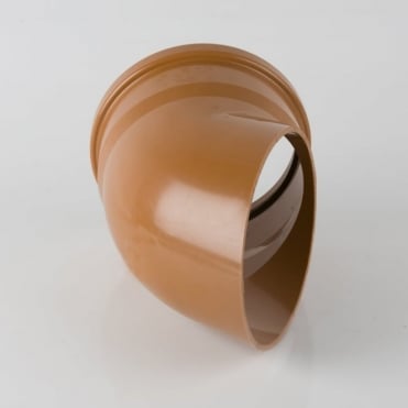 200mm Industrial Downpipe Shoe Terracotta