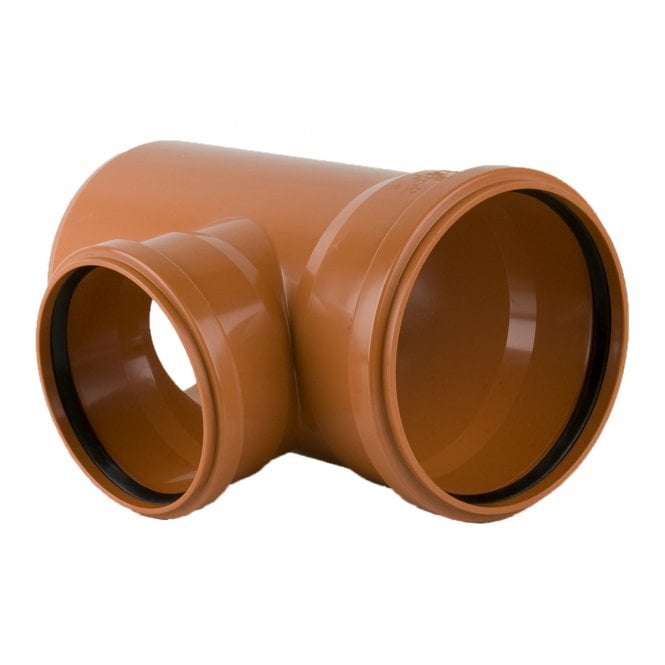 Brett Martin 200mm x 160mm 87 1/2º Double Socket Branch