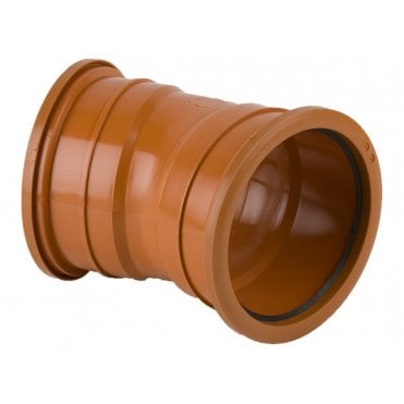 22 1/2 Degree Double Socket Bend 160mm