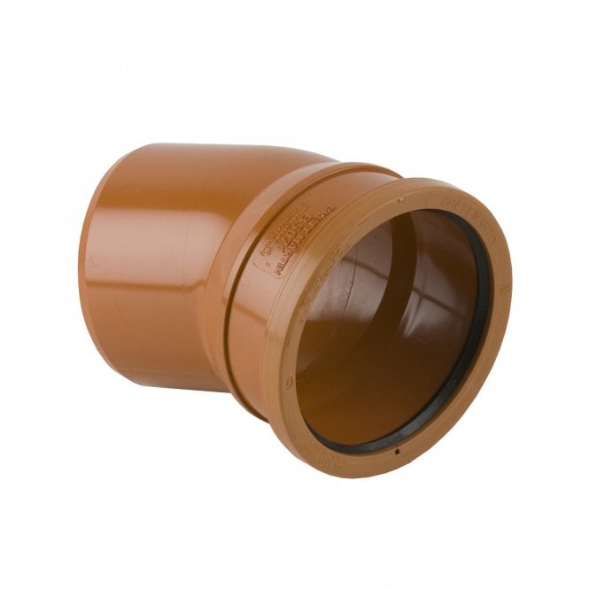 Brett Martin 22.5º Single Socket Bend 110mm