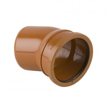 Brett Martin B5071 110mm 22.5° Single Socket Underground Drainage Bend