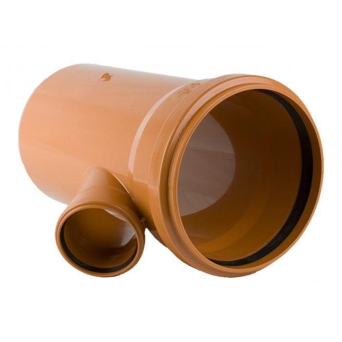 Brett Martin 250mm x 45° Double Socket Branch