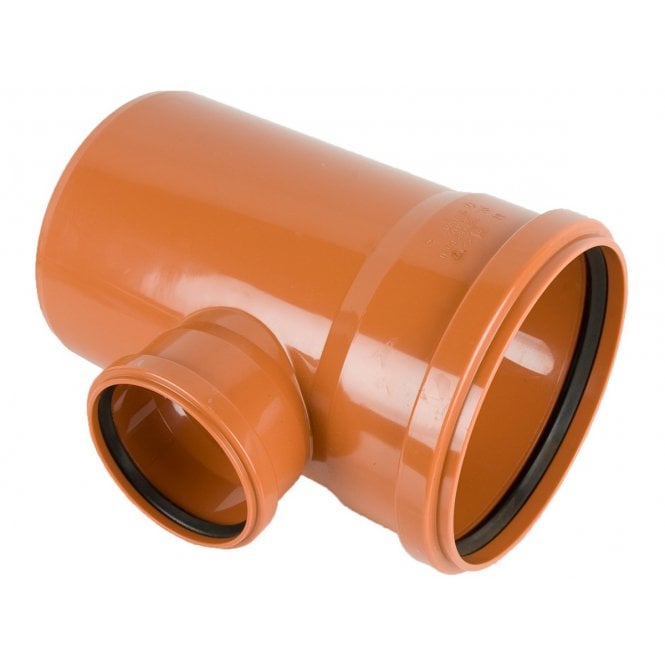 Brett Martin 315mm x 87 1/2º Double Socket Branch