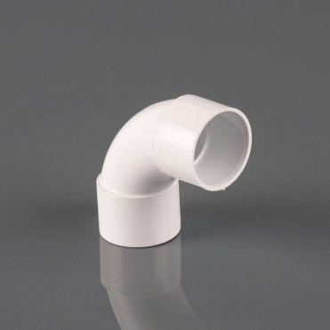 Brett Martin 32mm 92.5° Solvent Swept Bend (Soil & Waste) — White (W1140WP)